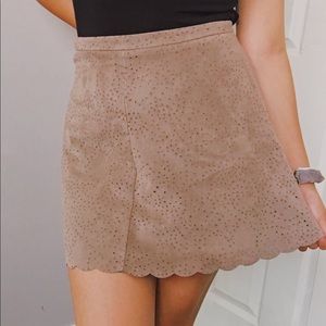 BCBG MAXAZRIA brown skirt